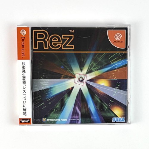 Rez dreamcast sega japan - rez,