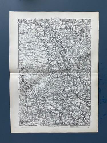 Carte argonne atlas marga - argonne,