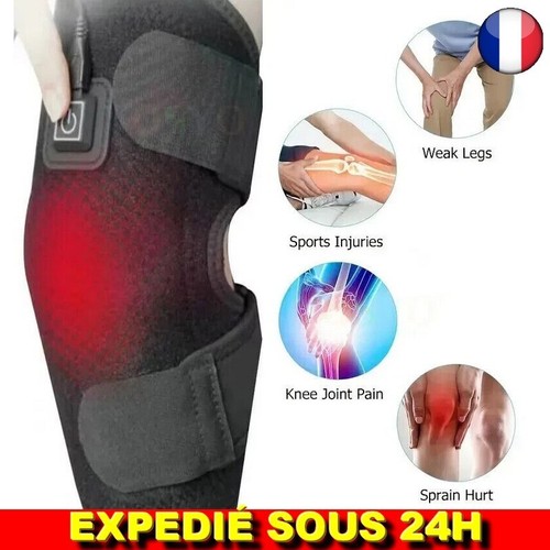 Attelle chauffant genou - chauffant,