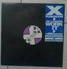 X-Funkshun, Do U Wanna Work It - XTRAX 014 - 12" UK 1997 VG+|VG+