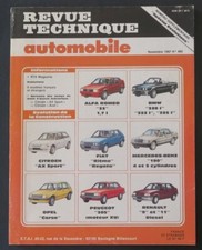REVUE TECHNIQUE AUTOMOBILE RTA