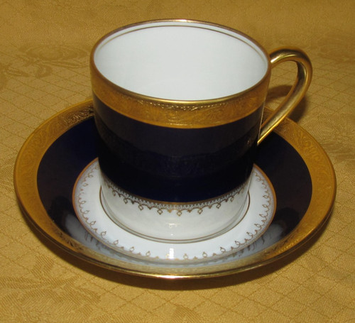 Tasse café bleu - à, de
