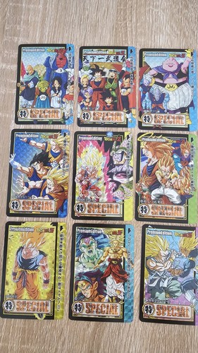 Lot cartes dragon ball z - ball,