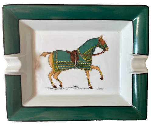 Cendrier décor cheval - décor,