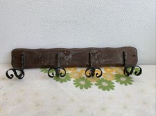 Ancien Porte Manteau Bois Et