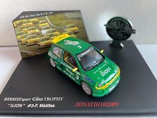 UNIVERSAL HOBBIES 1803 RENAULT SPORT CLIO TROPHY N°3 " ILION " MATIFAS au 1/43 °