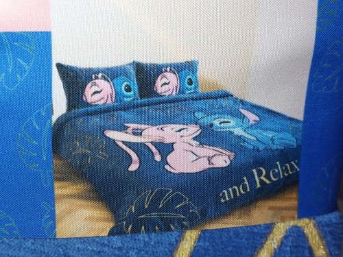 Parure lit disney stitch - lit,