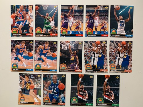 Lot cartes basket nba - 25,