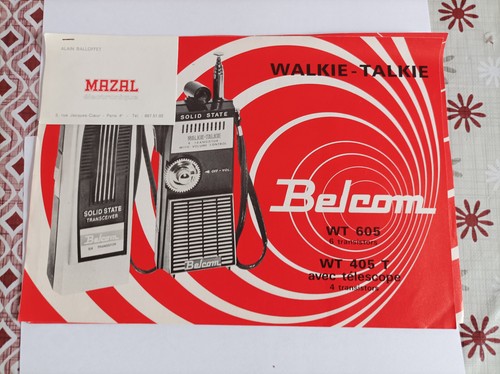 Belcom talkie walkie 605 - walkie,