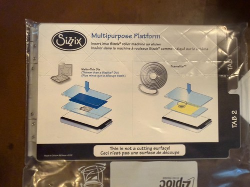 Sizzix multipurpose platform - sizzix,