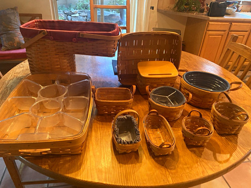 Lot longaberger baskets - of,