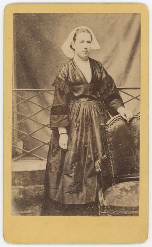 Cdv circa 1870 - 1870., jeune