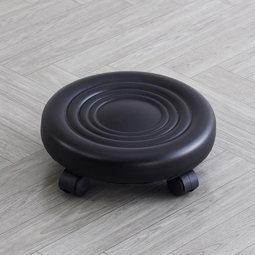 Tabouret bas roulettes - bas, avec