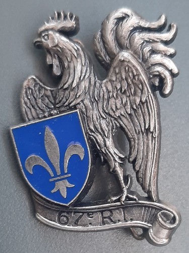 Insigne badge ri vintage - 67°,