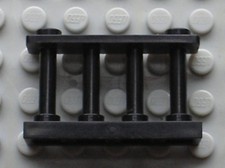 Barriere  LEGO Black Fence Ref