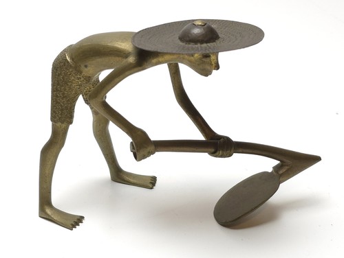 Statuette paysan africain - paysan,