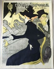 TOULOUSE-LAUTREC HENRI affiche lithographie éditée en hollande