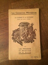LES CONSERVES MÉNAGÈRES