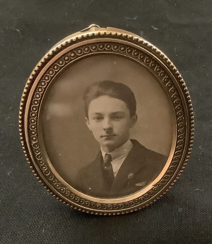 Cadre ancien pour miniature - , ou