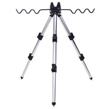 Support de canne à pêche portable réglable trépied support rétractable en a