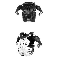 MX Plastron Leatt Avec Protège-cou Fusion Vest 3.0 Motocross Enduro Protecteur