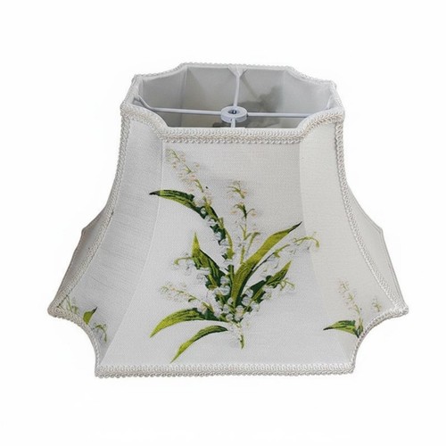 Abat jour floral vert design - abat-jour,