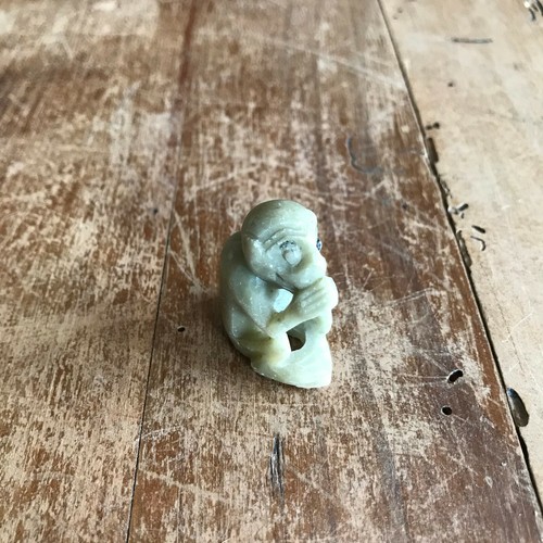 Ancienne sculpture n81 singe - sculpture,