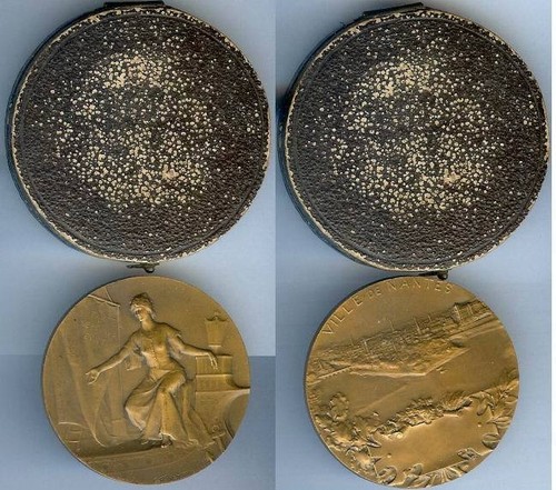 Médaille table nantes - médaille,