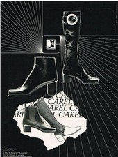 PUBLICITE  1969  CAREL  chaussures bottes