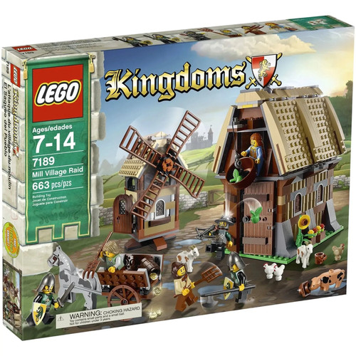 Lego castle mill village - mill,