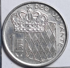1 Franc Rainier III 1982