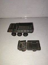 LOT 2 SOLIDO MILITAIRE  - CAMION BERLIET AUROCHS + RENAULT 4X4  -