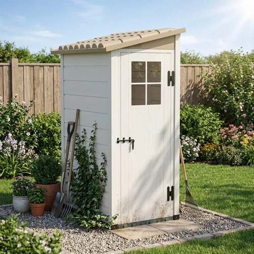 Abri jardin pvc avec - abri, en