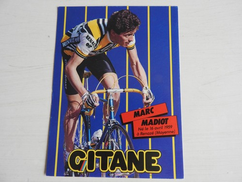 Carte postale cyclisme gitane - cyclisme,