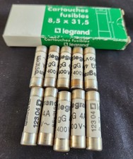 10 X Fusibles cartouche gG