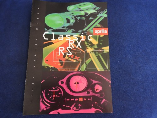 Catalogue aprilia classic rx - aprilia,