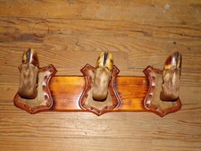 portes manteaux 3 pateres pattes de chevreuil