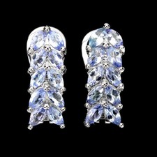 925 Argent Sterling Boucles