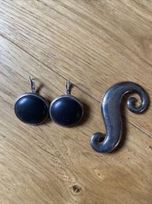Bijoux Ubu - broche et boucles d’oreille