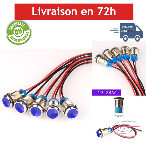 Gebildet 5pcs 10mm led métal - 5pcs,