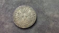 1/2 Ecu Argent Louis XVI  1786