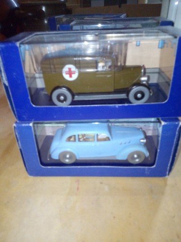 Lot voiture tintin 43 - lot,