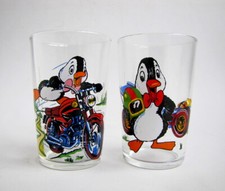 NESTOR le PINGOUIN Moto et Formule 1 - 1976 - David Michel - Verre à Moutarde