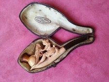 Pipe écume de mer ambre