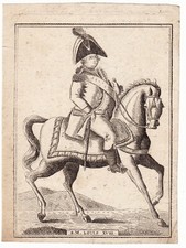 Gravure XIXe Sa Majesté le