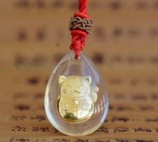  UN PENDENTIF EN  OR JAUNE  PUR 24  CARATS - NEUF- CADEAU  ORIGINAL - P'TIT CHAT