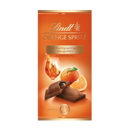 Lindt orange spritz - orange, chocolat