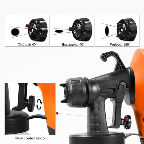 500w paint sprayer - paint, detachable