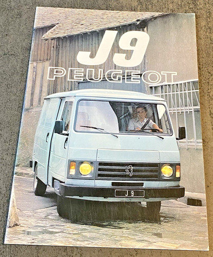 Brochure vente peugeot - brochure, j9*
