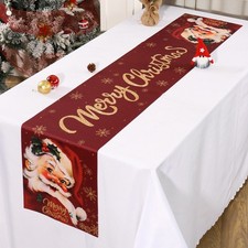Nappe De Table De Noël Père Noël , Drapeau De Table De Noël, Cadeau